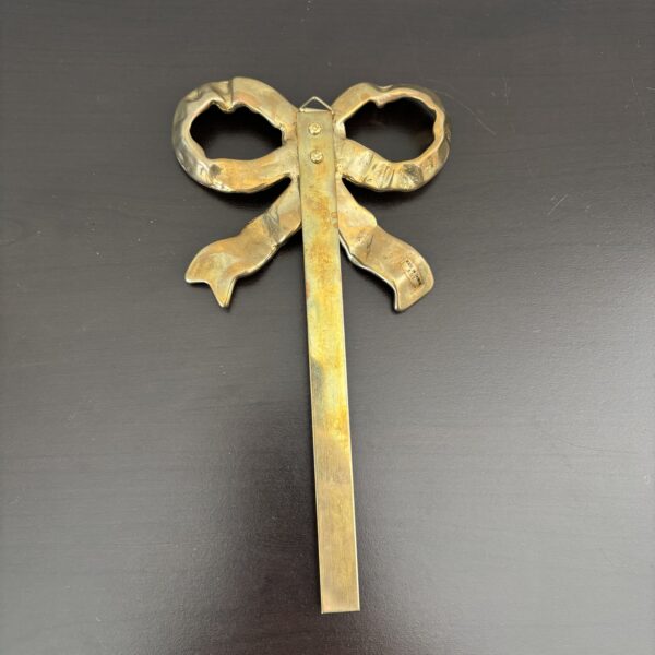 Solid Brass hanging Bow 9” - Image 2