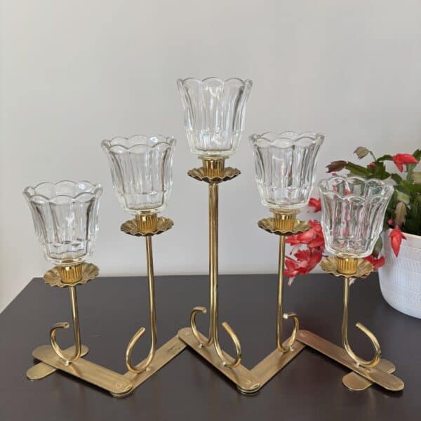 Mid Century Candelabra - Image 2