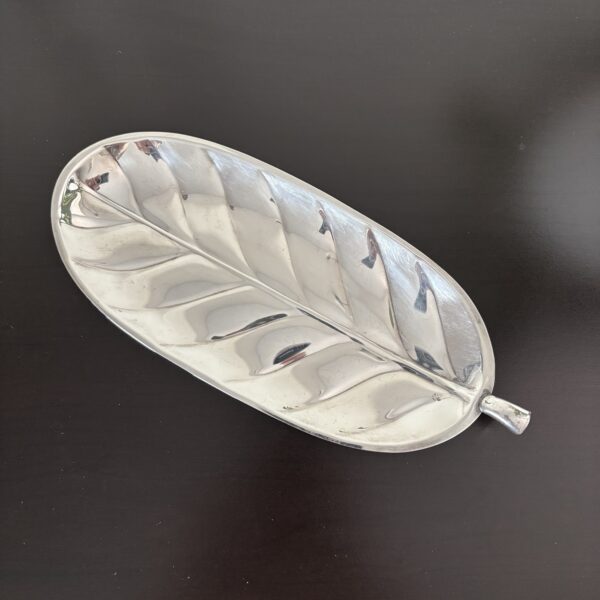 Vintage Silver leaf tray - Image 2