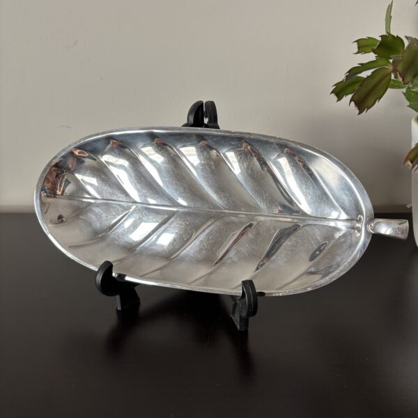 Vintage Silver leaf tray