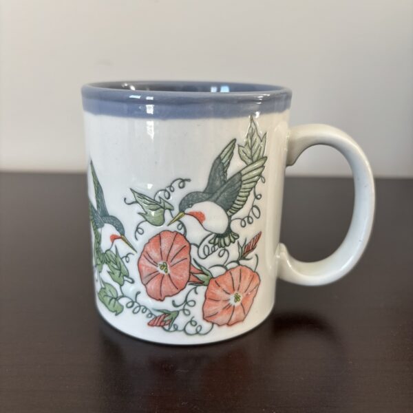 Vintage Otagiri Hummingbirds mug