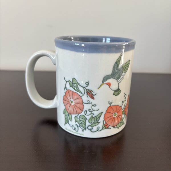 Vintage Otagiri Hummingbirds mug - Image 2