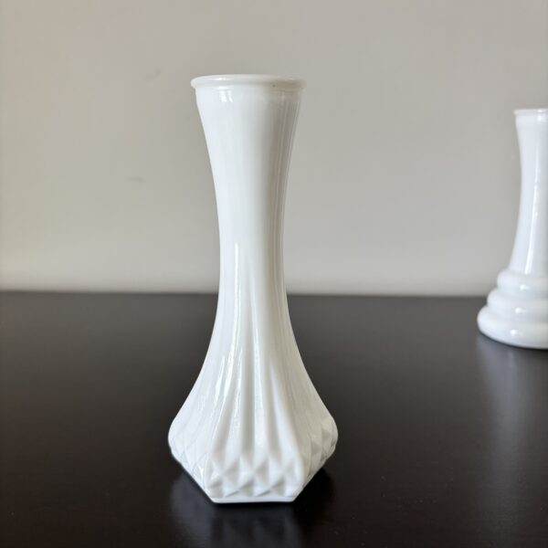 Milk Glass bud vases set of 6 - Image 5