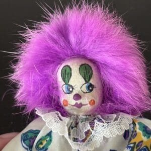 Vintage Q-Tee handmade clown 9 img 1467