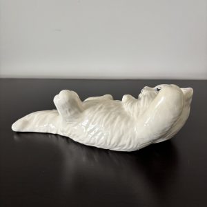 Vintage ceramic Persian Cat longhair 9 inch 11 img 1469