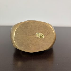 MCM Solid Brass Rooster 4” 9 img 1771