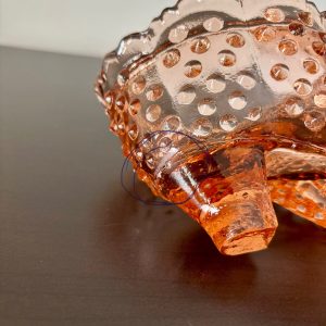 Pink hobnail lidded boot candy dish 19 img 1852