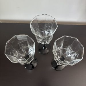 Alternative view of Arcoroc Luminarc Wine glasses octagon shaped set of 3