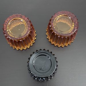Indiana Glass Ribbed Votive holders set of 3 7 img 2890