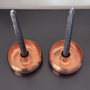 MCM Copper Craft Guild candle holders 8 img 2920