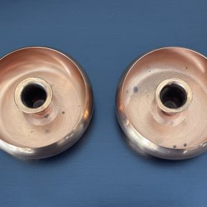MCM Copper Craft Guild candle holders 9 img 2921