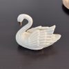 Vintage Lenox Swan 24K Gold Porcelain Place Card holder 1 img 3026