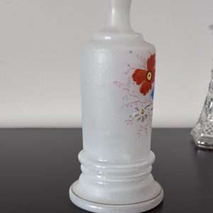 Antique Bristol Art glass hand painted 17 img 3198