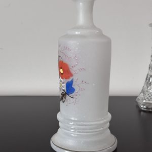 Antique Bristol Art glass hand painted 14 img 3200