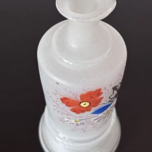 Antique Bristol Art glass hand painted 12 img 3202
