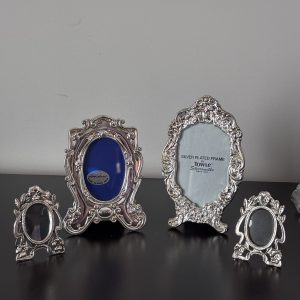 Vintage Silver plated frames lot of 4
