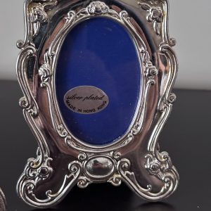Alternative view of Vintage Silver plated frames lot of 4