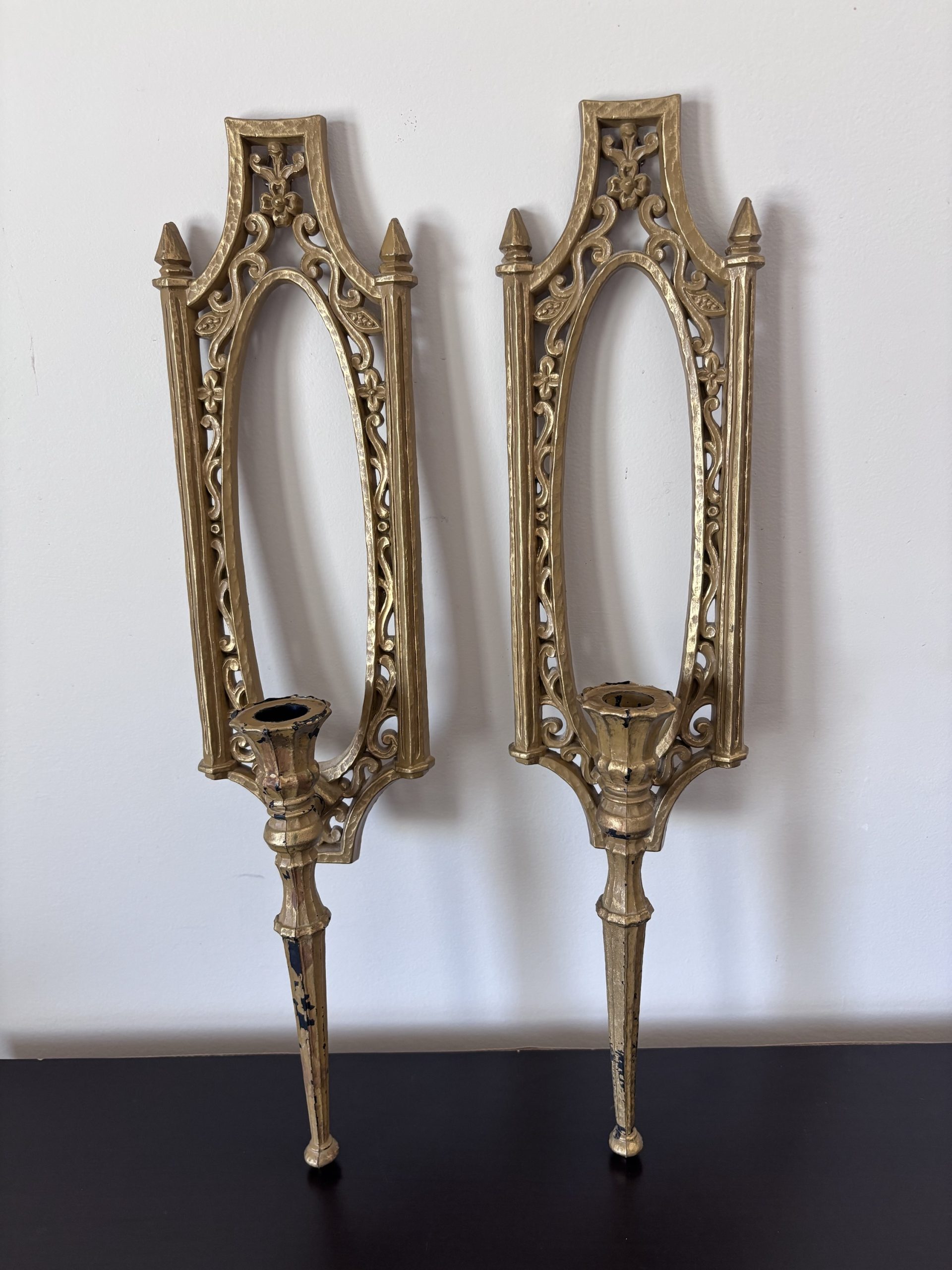Vintage Dart Ind. sconces set of 2 3 Vintage Dart Ind. sconces set of 2