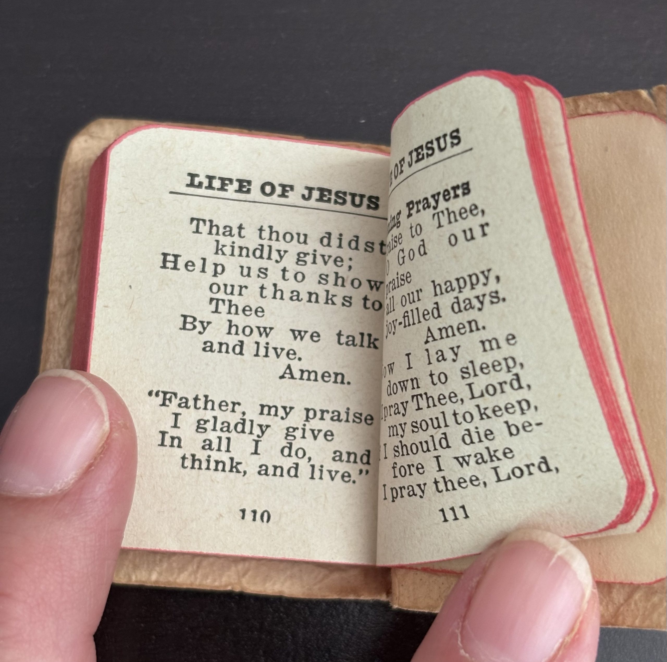 Antique Child’s Bible 2” 5 Antique Child’s Bible 2” - Image 3