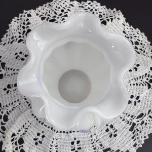 Alternative view of Vintage Fenton Petite Fleur 5” vase