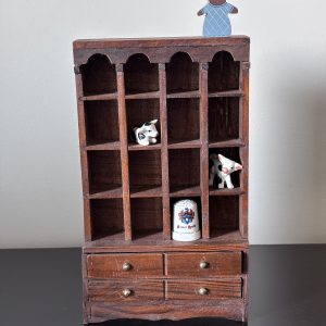 Vintage Mini wooden book shelf