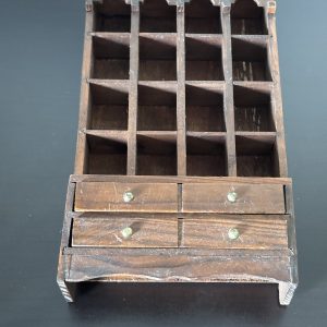Alternative view of Vintage Mini wooden book shelf