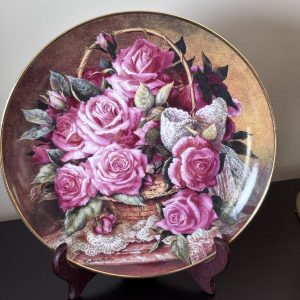 Alternative view of Vintage Katharine Austen porcelain plates